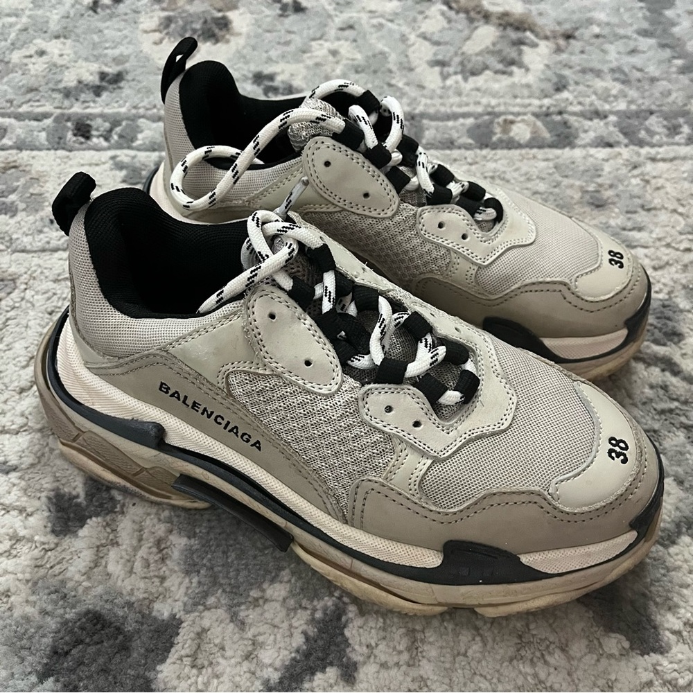Women’s Balenciaga Triple S ‘Vanille’ Sneakers
